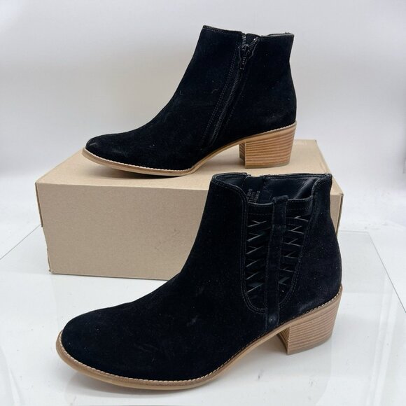 Paul Green Vienna Chelsea Ankle Boots Black Soft Suede US 9 UK 6.5 - $520 - Picture 4 of 13
